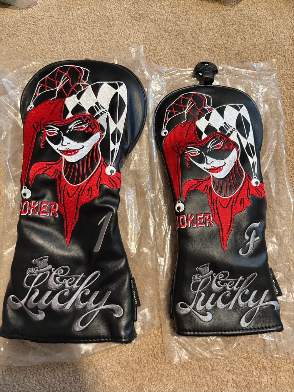 Joker Golf Headcover Set - NEW